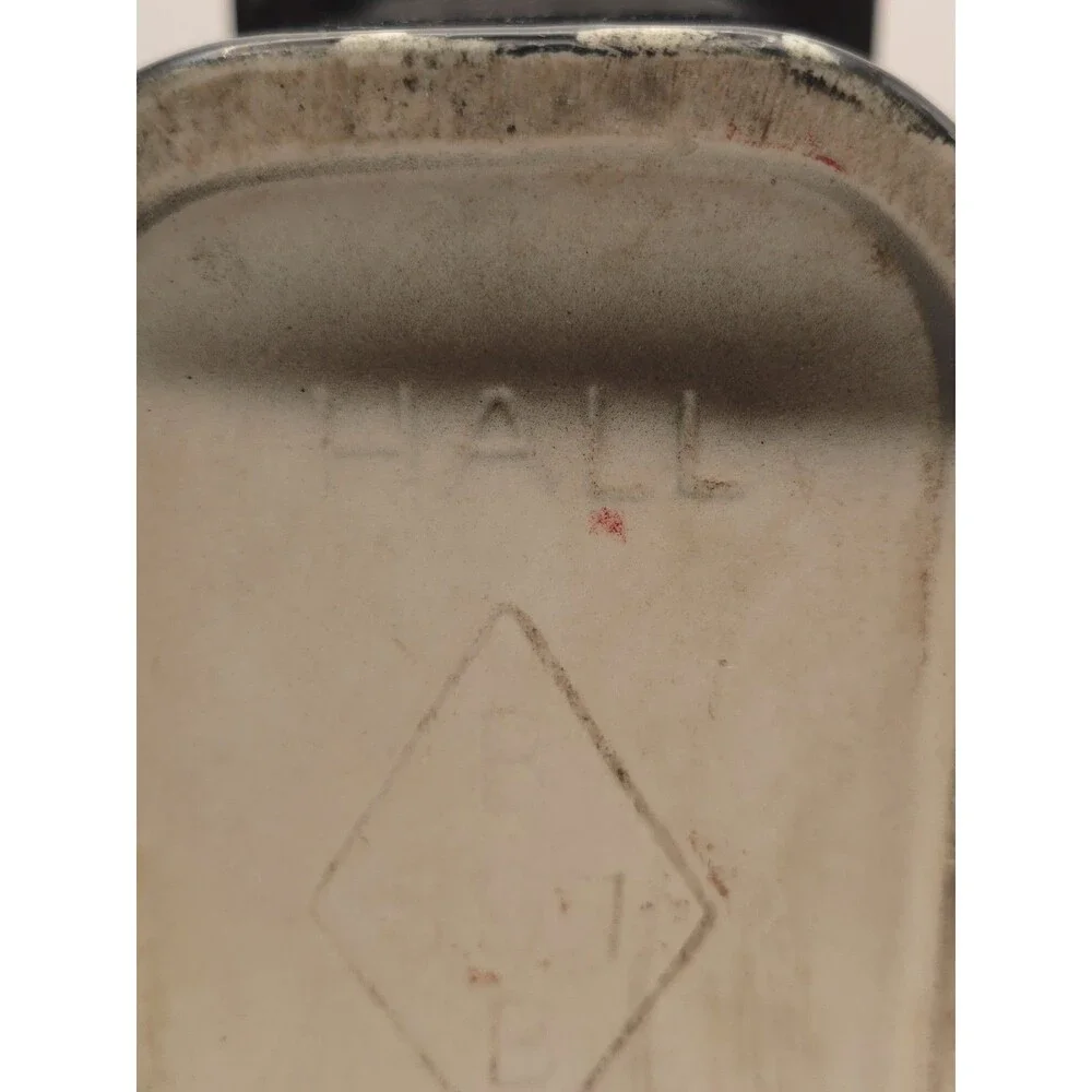 Vintage Hall Soda Fountain Coca-Cola Topping Container Porcelain Canister